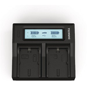 A9 Duracell LED Dual DSLR Battery Charger