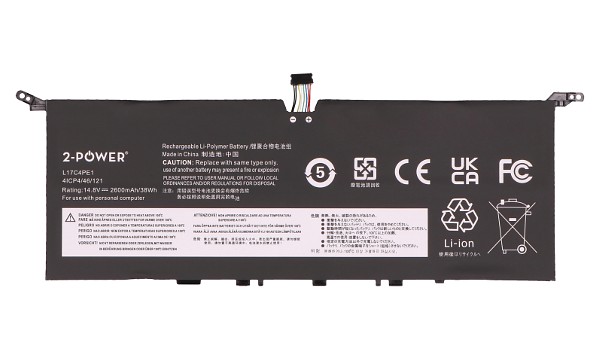 Ideapad 730S-13IML 81U5 Batteri (4 Celler)