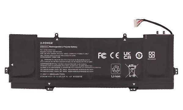 Spectre X360 15-BL102NC Batteri (6 Celler)