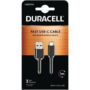 Duracell 1m USB-A til Micro USB-kabel