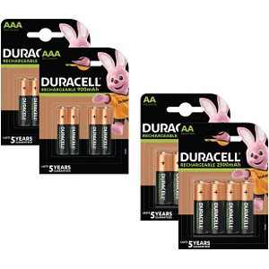 Duracell Pre-Charged AA & AAA 16pk