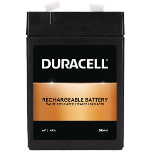 Duracell 6V 4Ah VRLA sikkerhetsbatteri