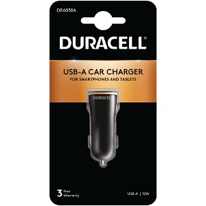 Duracell 12W enkelt USB-A-lader for bilmontering