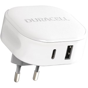 Duracell 30W USB-A + USB-C PPS-lader