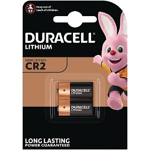 Duracell CR2 Camera Battery Pack of 2