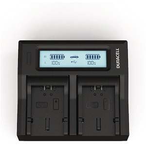 V-LUX1 Panasonic CGA-S006 Dual Battery Charger