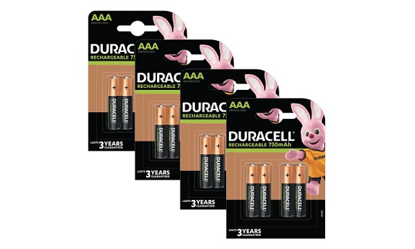 Duracell AAA 750mAh Rechargeable 16 Pack