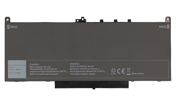 451-BBSX Batteri (4 Celler)