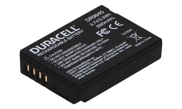 Lumix DMC-TZ10F-R Batteri
