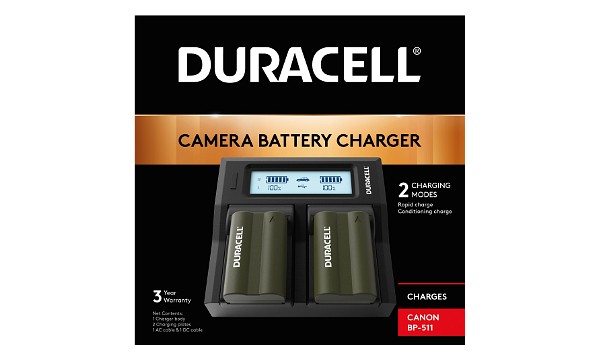 DLC511 Canon BP-511 Dual Battery lader