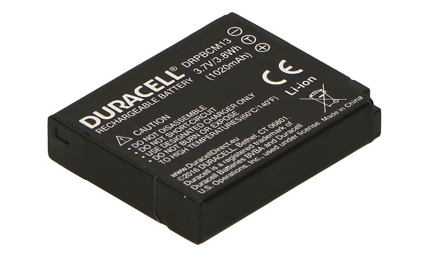 Lumix ZS30W Batteri (1 Celler)