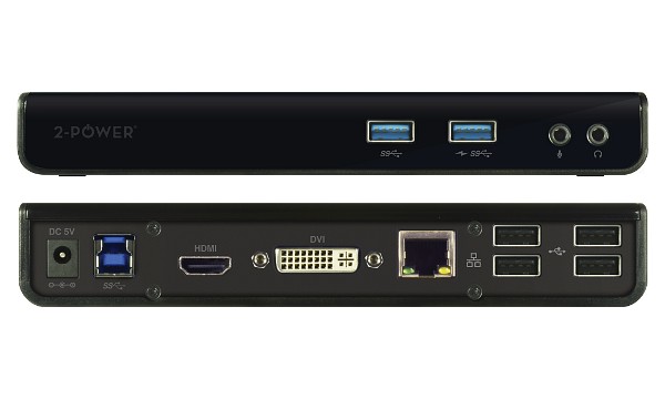 USB3VDOCKD USB 3.0 Dual Display dokkingstasjon