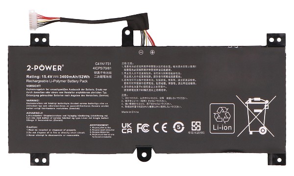 GL504GM Batteri (4 Celler)
