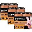 Duracell Plus Power 9v Pakke med 12